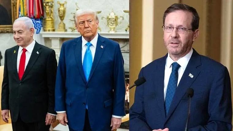 ٹرمپ کی بڑی درخواست مسترد، اسرائیلی صدر کا نیتن یاہو کو معافی دینے سے انکار